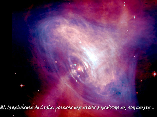 M1 nébuleuse du crabe